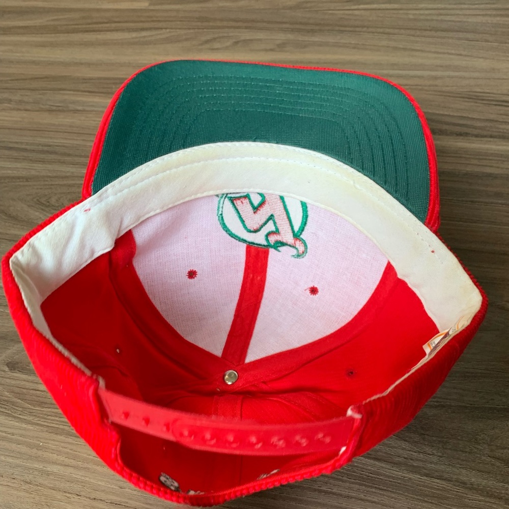 Ted Fletcher New Jersey Devils Hat NHL Vintage Corduroy - Picture 4 of 5